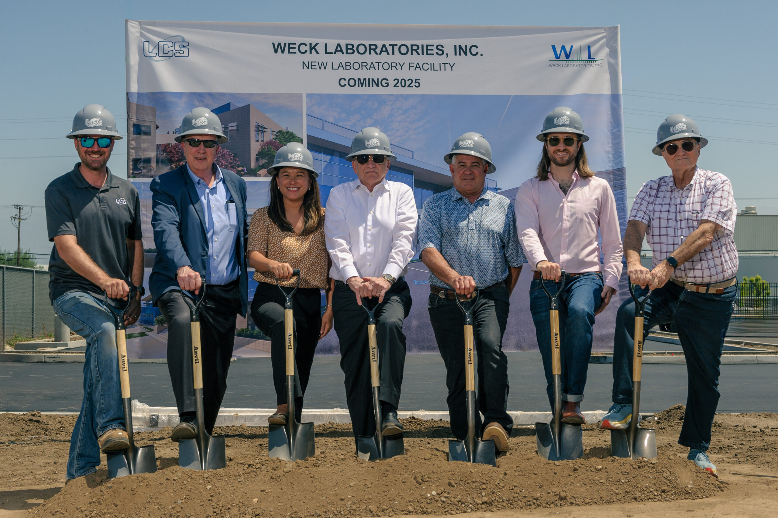 Weck Laboratories Groundbreaking Ceremony